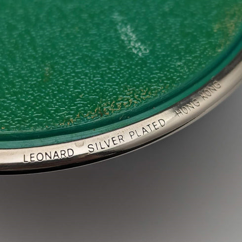 ヴィンテージ シルバープレート製 コースター 6枚セット